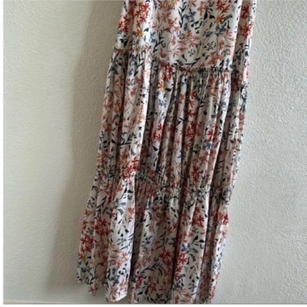 NWT Sachin + Babi Norma Floral Ruffle Maxi Gown - Picture 6 of 8